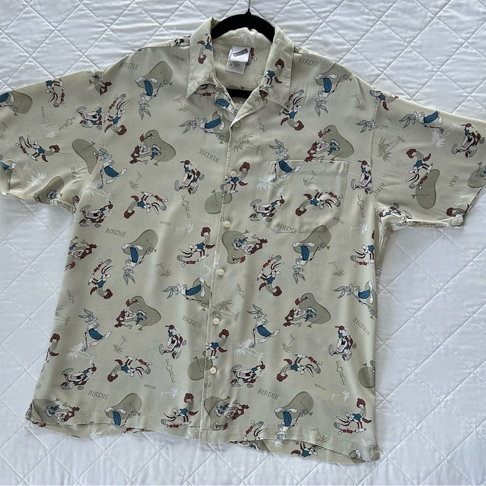 Warner Bros. Beige Cartoon Character Shirt